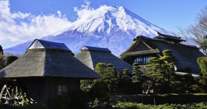 Wycieczka do Japonii - góra