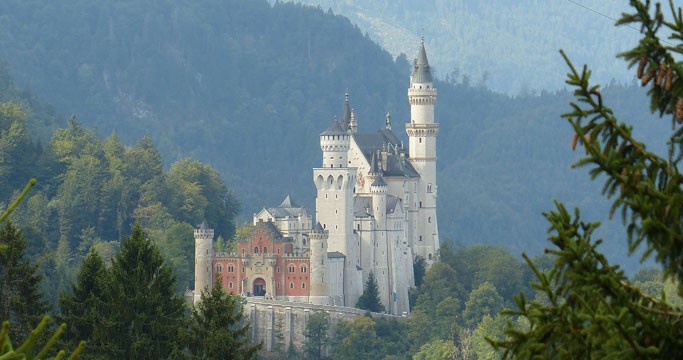 Austria Niemcy Zamki Ludwika II (ALL)