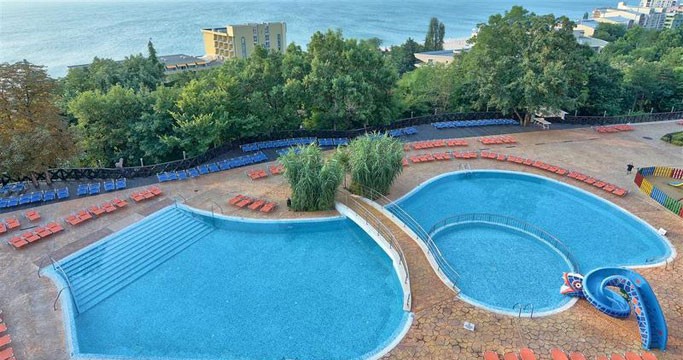 Bułgaria Złote Piaski - Hotel Berlin Green Park - baseny
