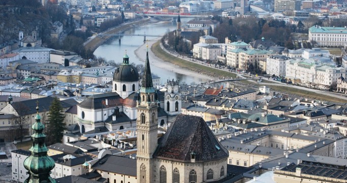 Austria - Panorama Salzburga - wycieczka objazdowa